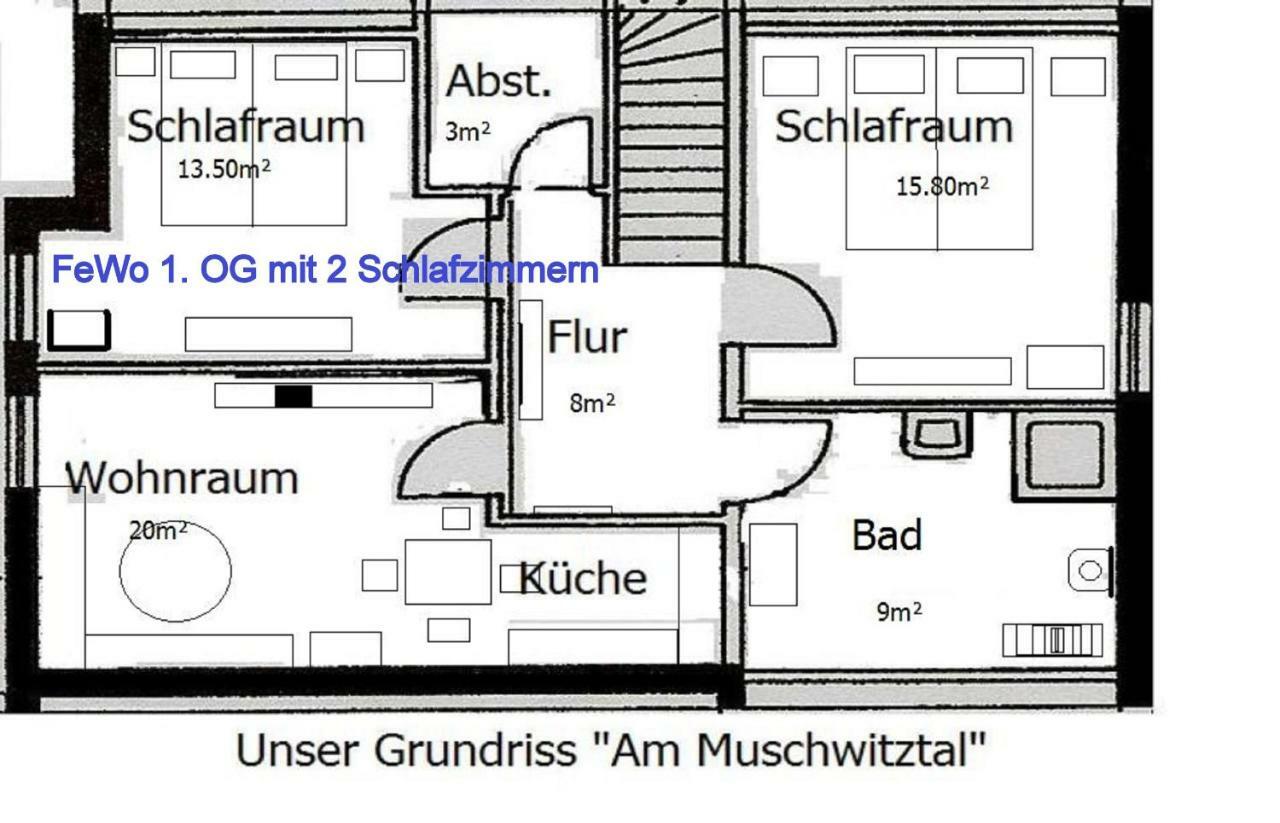 Ferienwohnung "Am Muschwitztal" Bad Steben / Carlsgrun Exterior foto
